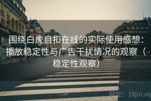 围绕白虎自扣在线的实际使用感想：播放稳定性与广告干扰情况的观察（稳定性观察）