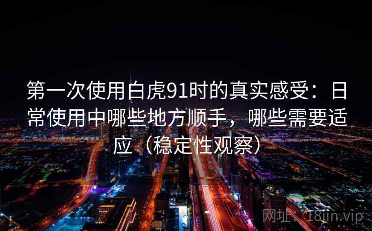第一次使用白虎91时的真实感受：日常使用中哪些地方顺手，哪些需要适应（稳定性观察）