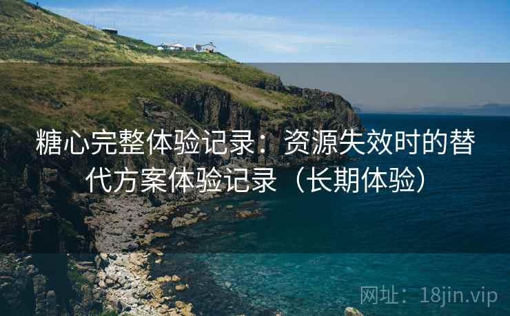 糖心完整体验记录：资源失效时的替代方案体验记录（长期体验）