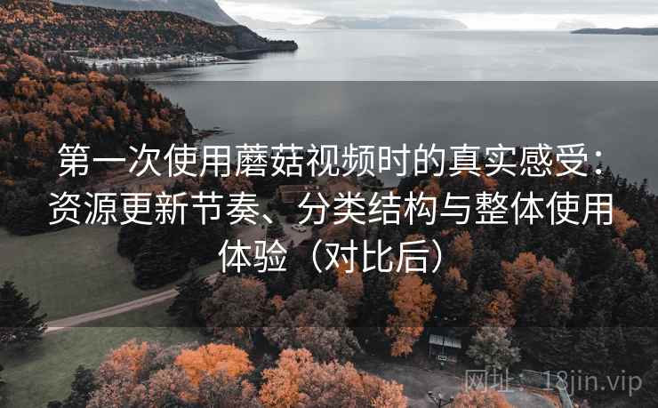 第一次使用蘑菇视频时的真实感受：资源更新节奏、分类结构与整体使用体验（对比后）